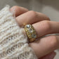 ANILLO BARROCO GOLD CUBIC