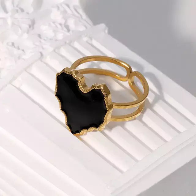 ANILLO GIULI BLACK